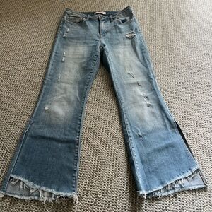 Flying monkey flare jean